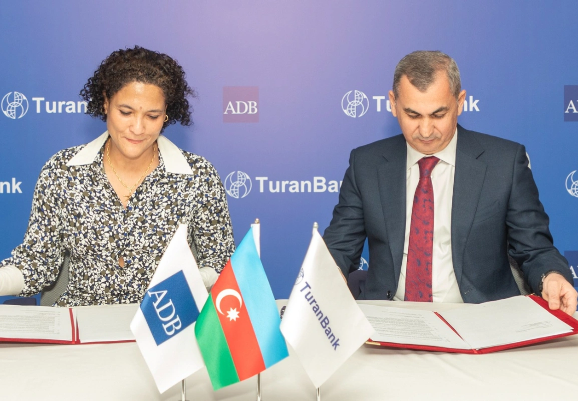 “TuranBank”la Asiya İnkişaf Bankı arasında ticarət maliyyələşdirilməsi üzrə saziş imzalandı - FOTO